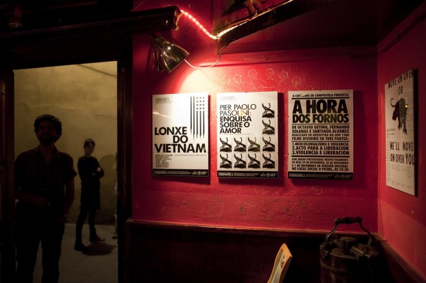 Exposición de cartaces (Cineclube de Compostela)