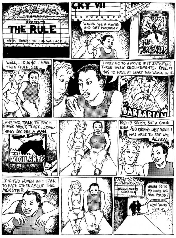 21 The Rule - Alison Bechdel